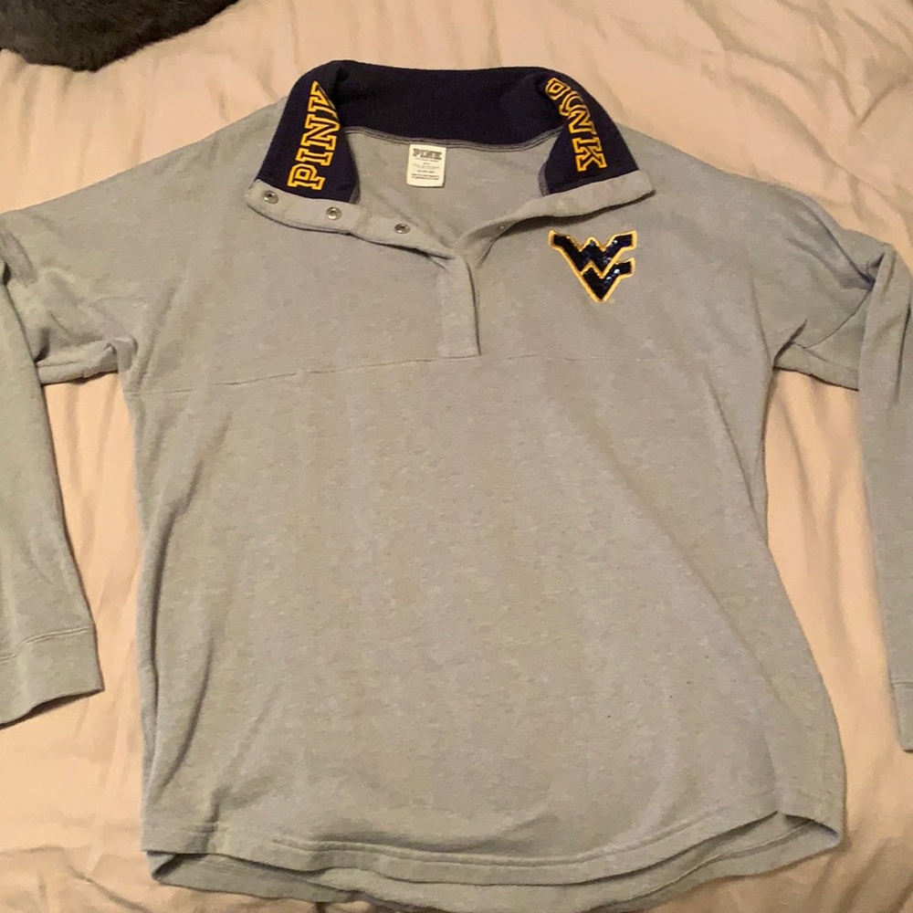 PINK Victoria secret WVU Hoodie